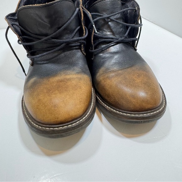 Naot Men’s Ombre Leather Ankle Boots EU 42 US 9 Slip Resistant Made in Israel - Picture 5 of 11